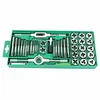 metric system tap and die combo set hand tools tapping wrench die setter suit 12/20/40pcs fast speed hole fine thread