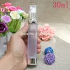 15ml 20ml 30ml High-grade Silver Airless Bottles Vacuum Frosted Lotion Container Plastic Empty Refillable Bottle 10pcs/lot