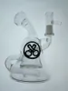 2024 mini -glazen bongs inline percbeaker bong illadelphe dik 4 '' draagbare zak rokende waterpijp 10 mm koepel en nagel