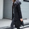 Abrigos Mujer Invierno 2018 Style coréen longue veste d'hiver femmes fourrure à capuche Parka hiver manteau femme épais chaud Chaqueta Mujer