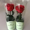 Nuovo design Fiore eterno Rosa Vero bouquet di fiori freschi Natale San Valentino Regali di compleanno Matrimonio Matrimonio romantico vero