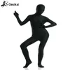 Women's Spandex Zentai Full Bodysuit Lady Back Zipper Tights Suits Dancewears Women's Full Bodysuit Cosplay Halloween Costumes