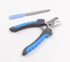 Dog Grooming Pet Toe Nail Care Stainless Steel Dogs Cats Claw Nail Clippers Cutter Nail File Portable Scissors Trim Nails Pet Products 1217