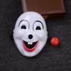 Masque de clown de nez rouge classique Masque de bouffon de masque jolly habillé de clown pour la fête de maquillage de cosplay