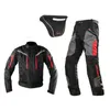 Riding Tribe Motorcykelvattentäta jackor Suits Byxor Jacka för hela säsongen Black Reflect Racing Winter Clothing and Pants241J