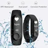 Bracelet intelligent montre Hypertente Sart Heart Shatel Montre Smarte Fitness Fitness Tracker Wristarch pour Android iOS Phone Watch