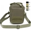 Outdoor Sports Tactical Backpack Bag Vest Gear Accessory Camouflage Multi functional Molle Pack PouchTactical Kit Pouch NO11-227