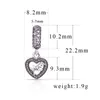 Mum Silver Dangle Charm Authentic 925スターリングシルバーブランドコレクションフィットヘビブレスレットDIY女性のためのファインジュエリー