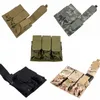 Bolsa de accesorios para colgar de camuflaje plegable multifuncional 1000D, kit de tiro táctico para exteriores, riñonera, bolsas de maquillaje militar, bolsa de cosméticos