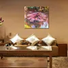 Obrazy olejne na płótnie ręcznie malowane Claude Monet lilie wodne reprodukcja obrazu do dekoracji ścian salonu