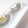 Faux cils scintillants, 12 Styles pour scène, Festival, colorés, 1 paire, longs, faits à la main, beauté