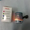 Coluna LED Mini Sem Fio Bluetooth Speaker TF USB FM Portátil Music Loudspeakers Ligação à mão para iphone 6 PC PC com Mic