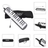 32 key melodica harmônica teclado eletrônico órgão boca com bolsa frete grátis