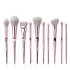 New design MAANGE 10Pcs Wet and Wild Makeup Brushes Set Powder Foundation Eye Shadow Blush Blending Cosmetics Beauty Make Up Brush Tool Kits