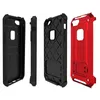 Full Protect Case för iPhone 8 Plus Case Dual Layer Hybrid Silicone Hard Plastic Anti Knock Cover för iPhone X