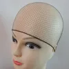 100PCS Top quality nylon hair net star dance recital Buns Hair Extension Weaving cap brown hairnets 57770016905564