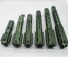 7 / 9 / 10 / 12 / 13.5 / 15 "인치 Keymod Handguod Rail 3 x Picatinny / Weaver Rail Sections_olive 녹색 양극 처리 된 + 스틸 너트