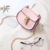 Dziecko dziecięce torebki dziecięce Torebka Koreański Styl Baby Girls Fashion PU Skóra Złota Chain Torba Dzieci Mini Crossbody Torby 6 Kolory