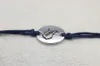 Pulsera de la casa de WV personalizada Pulsera ajustable Cuerda azul oscura para hombres y mujeres Regalo Gota Envío YP0066