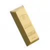 Mini gold bar shaped ash tray portable outdoor ashtray Zinc alloy environmentally sound and reusable ashtray c696