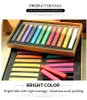 Marie's Painting Crayons Soft Pastel 12/24/36/48 Colors Art Drawing For Student Chalk Color Crayon Brush Stationery Art Supplies