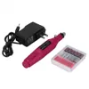 Speed Adjustable Electric Nail Art Drill Pen Pedicure Manicure Machine Grinding Sanding Drill Bits Handpiece Nail Drill Pen2203168