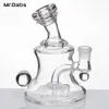 14mm 여성 유리 물 파이프 연기 액세서리 Banger Hanger Nail Pyrex Oil Rigs 봉 두꺼운 Recycler Oil Rig bubbler Hookahs for Smoking