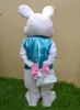 2018 Neues Osterhasen-Maskottchen-Kostüm, Kaninchen-Cartoon-Abendkleid für Erwachsene