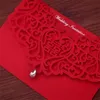 中国風の結婚式の招待状