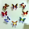 Colorful light Butterfly Wall Stickers Easy Installation Night light LED Lamp Home living Kid Room Fridge Bedroom Decor
