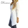 Tassel slash long Cardigans Tops Women Casual Loose Long Sleeve Irregular Hem Cardigan Cape Poncho Slim Elegant Outerwear S-3XL