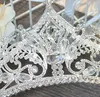 2019 Nowa przybycie najwyższej jakości korony ślubne Bling Bling Crystals Headpies Wedding Crown Bridal Tiara Party Akcesoria 8017086