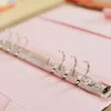 معكرون جلود ملاحظات حلزونية A5 A6 Original Office Person Binder Bandly Planner Agenda Organizer Cute Ring Ring Stationery