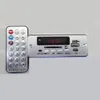 Scheda di decodifica MP3 digitale led DC 5V Freeshipping con amplificatore amplificatore 2 * 3W + telecomando IR / radio FM SD USB