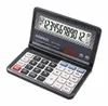 Calculatrice de poche pliable Calculatrice multifonction scientifique en silicone Calculatrices solaires pliables pour école de commerce étudiante