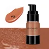 HANDAIYAN Peau foncée Couverture complète Fond de teint liquide pour le corps Maquillage Bronzer Contouring Maquillage pour le visage Haute pores invisibles Maquillage de base