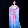 Costume da fata di danza popolare cinese, costume da donna classico hanfu, carnevale, tradizionale, abbigliamento orientale, antico, reale, da ballo