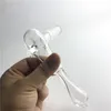 18mm Glass DIY Accessories Hook Adapter Water Bongs Ash Catcher Smoking Pipe Thick Pyrex Clear Glass Hand Pipes