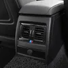 Autocollants de voiture en fibre de carbone sortie de console centrale évent de climatisation cadre de couverture décoratif pour BMW 3 4 séries 3GT F30 F31 F32 F34 F36 accessoires auto
