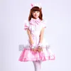 Klasyczna francuska pokojówka Cosplay Costume Cute Lolita Girl Dress Theme Party Role Play Stroje Halloween Cosplay Costume Fancy Dress