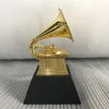 جوائز Grammy Trophy من DHL Ship with Black Ramble Base Metal Trophy Award