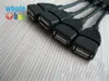 Micro USB mini 5pin T type interface câble hôte OTG adaptateur 11 cm mini câble usb pour tablette pc téléphone portable mp4 mp5 500 pcs/lot