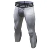 Hommes pantalons courts séchage rapide sport collants de course gym musculation jogging fitness leggings maigres pantalon 7 Points