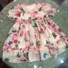 Kinder tragen Frühling Sommer Prinzessin Ballkleid Rose Floral bedruckte Kleid Party Kleider Mode Kind Mädchen Kleider4827143