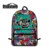 Musical Note Pattern School Bags For High Class Students College Stylish Laptop Backpack Women Men Traveling Rucksack Children Mochila Pack