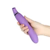 Sexe puissant baguette vibrateurs ventouse pour femmes léchant la langue sucer Clitoris vibrateur masseur stimulateur féminin adulte Sex Toys Y18102605