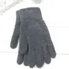 Women Five Fingers Gloves Winter Warm Fluffy Mittens Adult Size Woman Fashion Pure Color Wholesale Melody2041