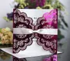 Laser Cut Wedding Invitations Customized Birds Flowers Ribbon Bows Folded Wedding Invitation Cards With Envelopes BW-HK5