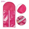 Rose Hair Extension Packing Bag Carrier Storage Pruik Stands Hair Extensions Tas voor het trainen en verpakken van haar