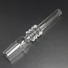 Nectar Collectar Quartz Tip With 10mm 14mm 18mm Glass accessary For Nectar Collector Kits VS Titanium Nail Quartz Nail